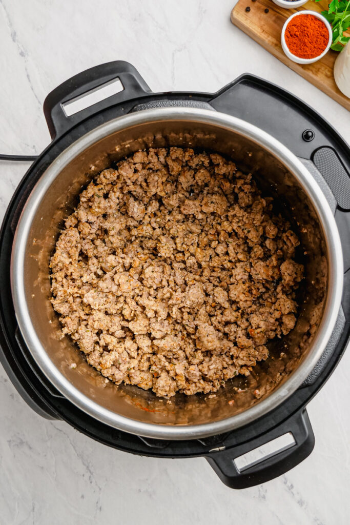 Instant Pot Biscuits and Sausage Gravy