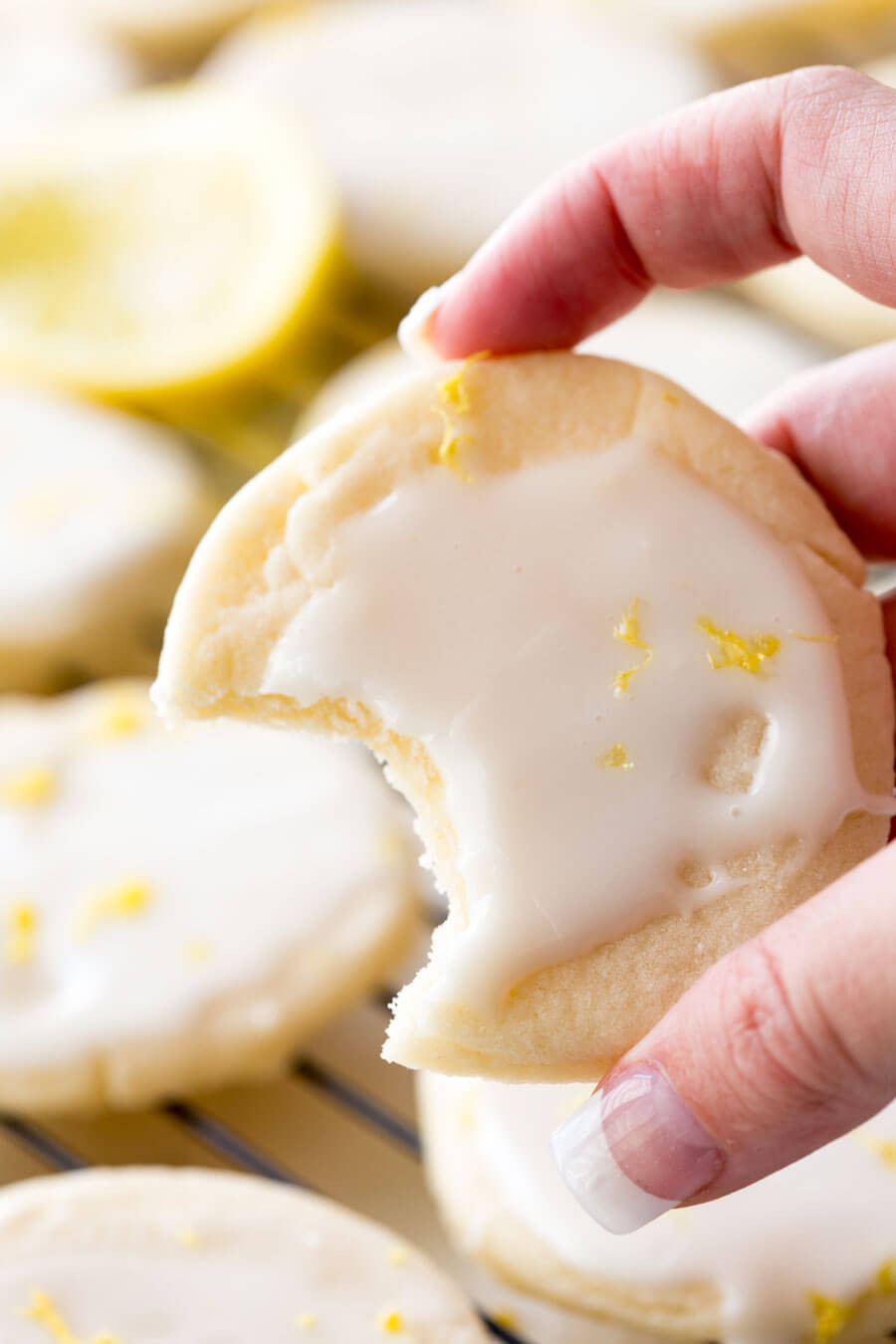 Lemon Shortbread Cookies - Easy Peasy Meals