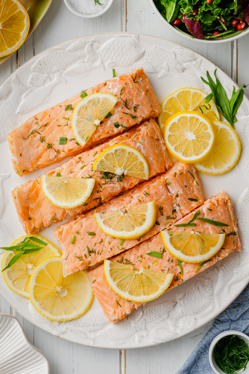 Oven Poached Salmon - Easy Peasy Meals