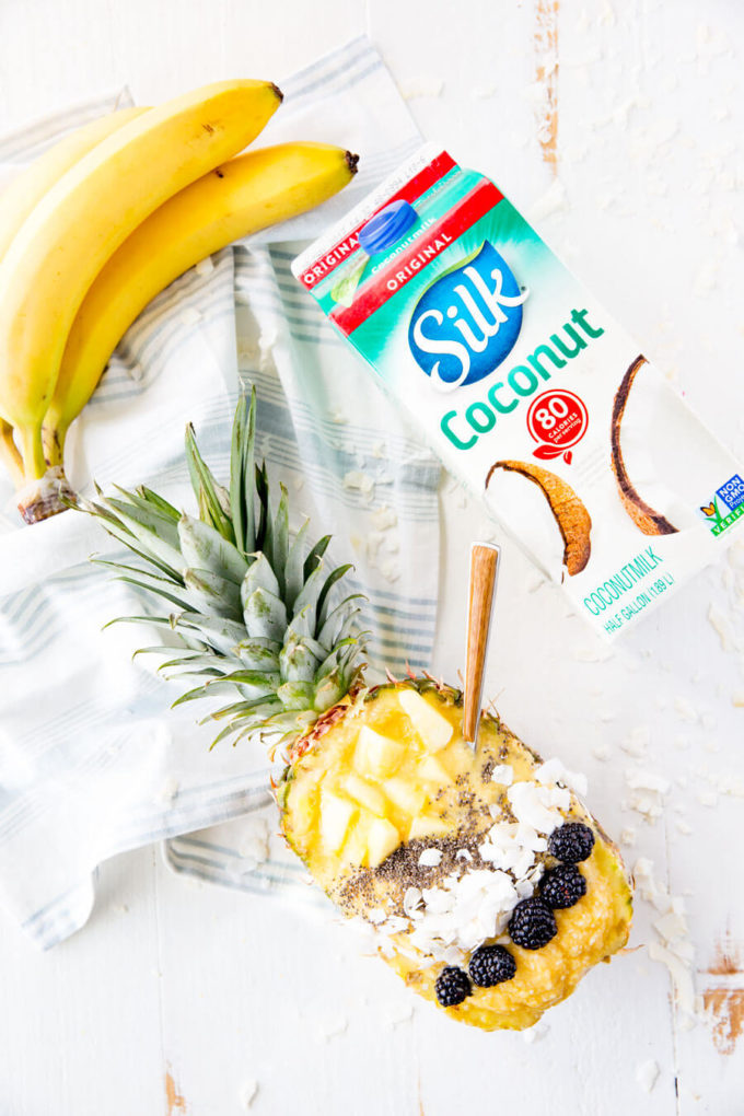 Pina Colada Smoothie Bowl - Easy Peasy Meals