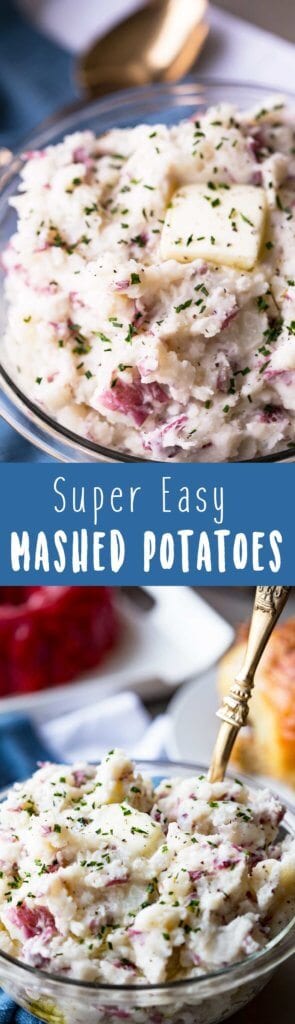 Super Easy Mashed Potatoes - Easy Peasy Meals