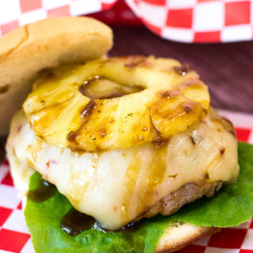 Grilled Pineapple Chicken Teriyaki Burgers Easy Peasy Meals