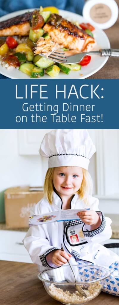 Life Hack: Getting Dinner on the Table Fast! - Easy Peasy Meals