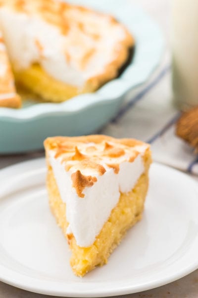 Coconut Cream Pie Recipe - Easy Peasy Meals