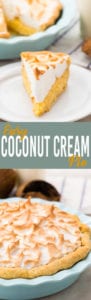 Coconut Cream Pie Recipe - Easy Peasy Meals