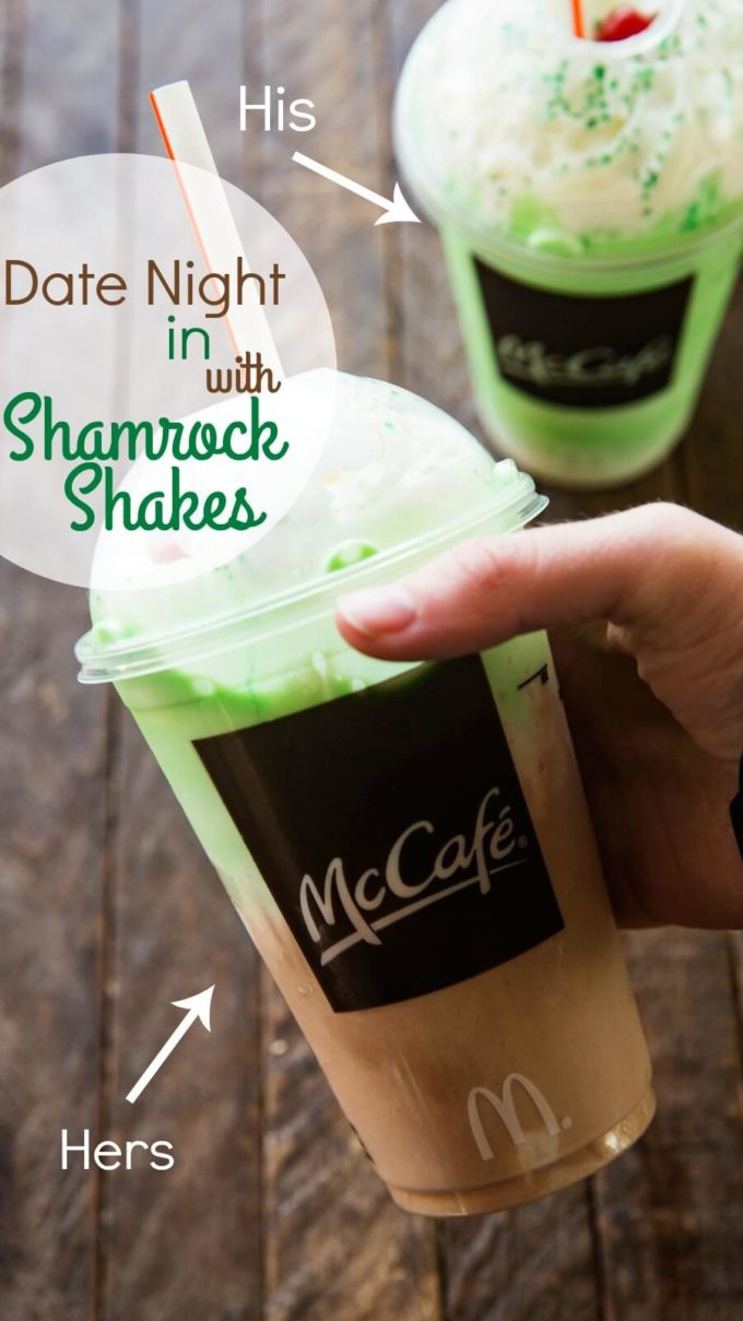 Date Night In with Shamrock Shakes Easy Peasy Meals