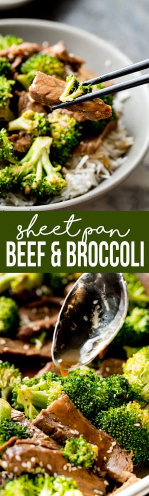 Sheet Pan Beef and Broccoli - Easy Peasy Meals