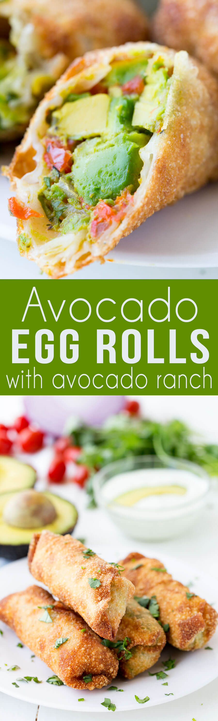 Avocado Egg Rolls - Easy Peasy Meals