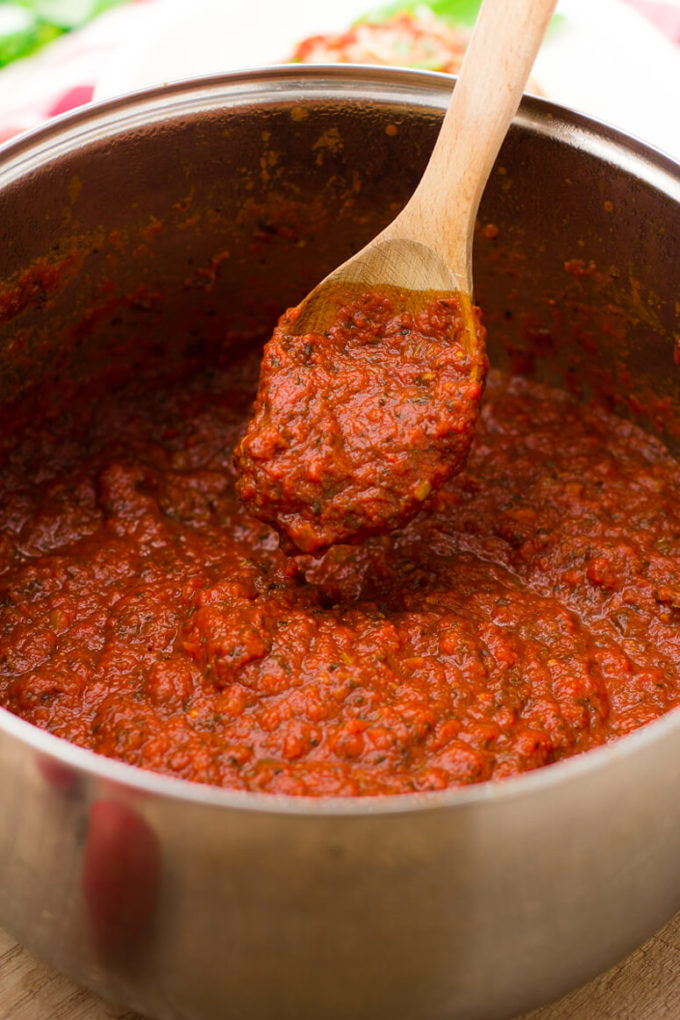 Homemade Spaghetti Sauce - Easy Peasy Meals