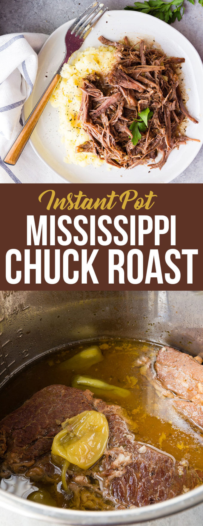Instant Pot Mississippi Roast - Easy Peasy Meals