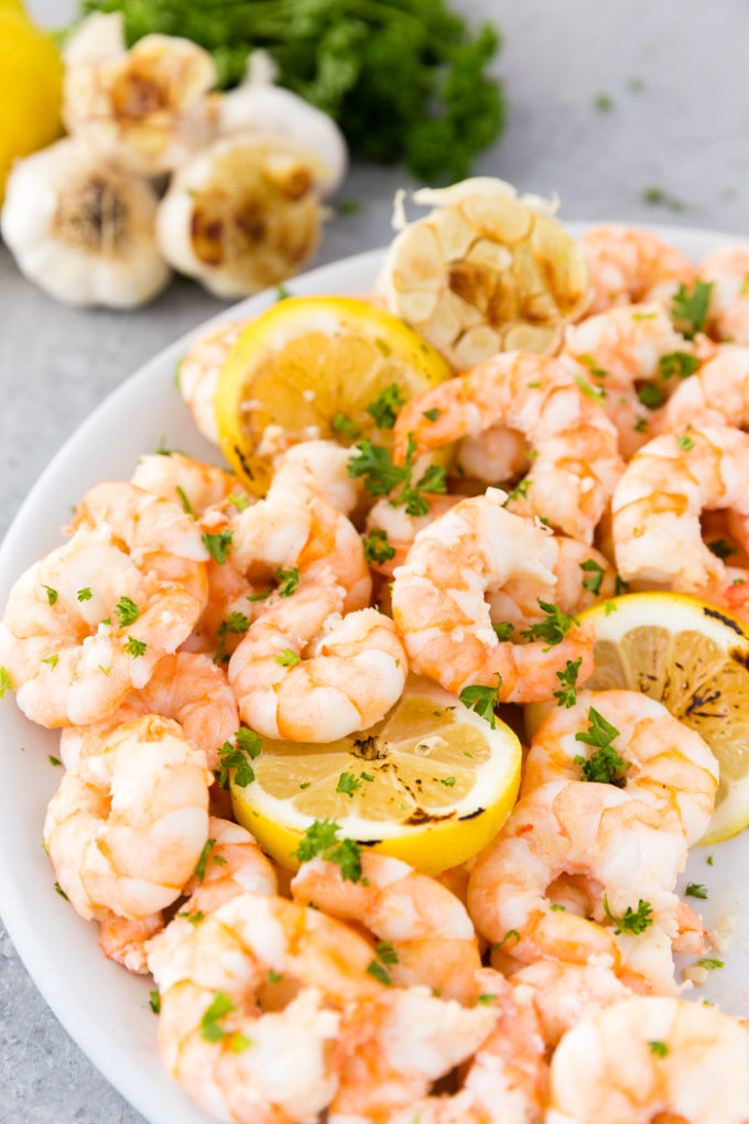 Garlic Butter Shrimp - Easy Peasy Meals