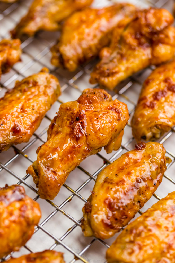 Crispy Oven Baked Chicken Wings - Easy Peasy Meals