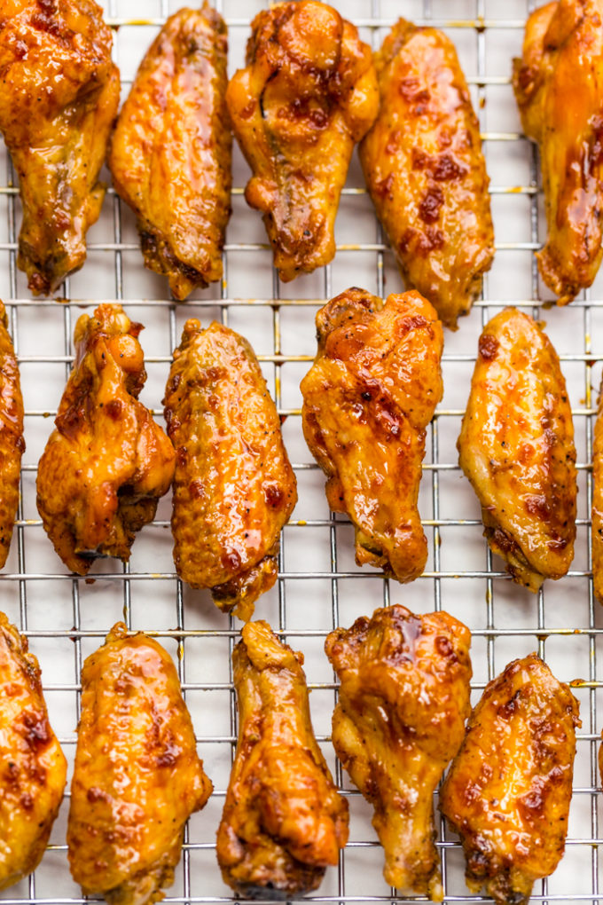 Crispy Oven Baked Chicken Wings - Easy Peasy Meals