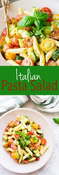 Italian Pasta Salad - Easy Peasy Meals