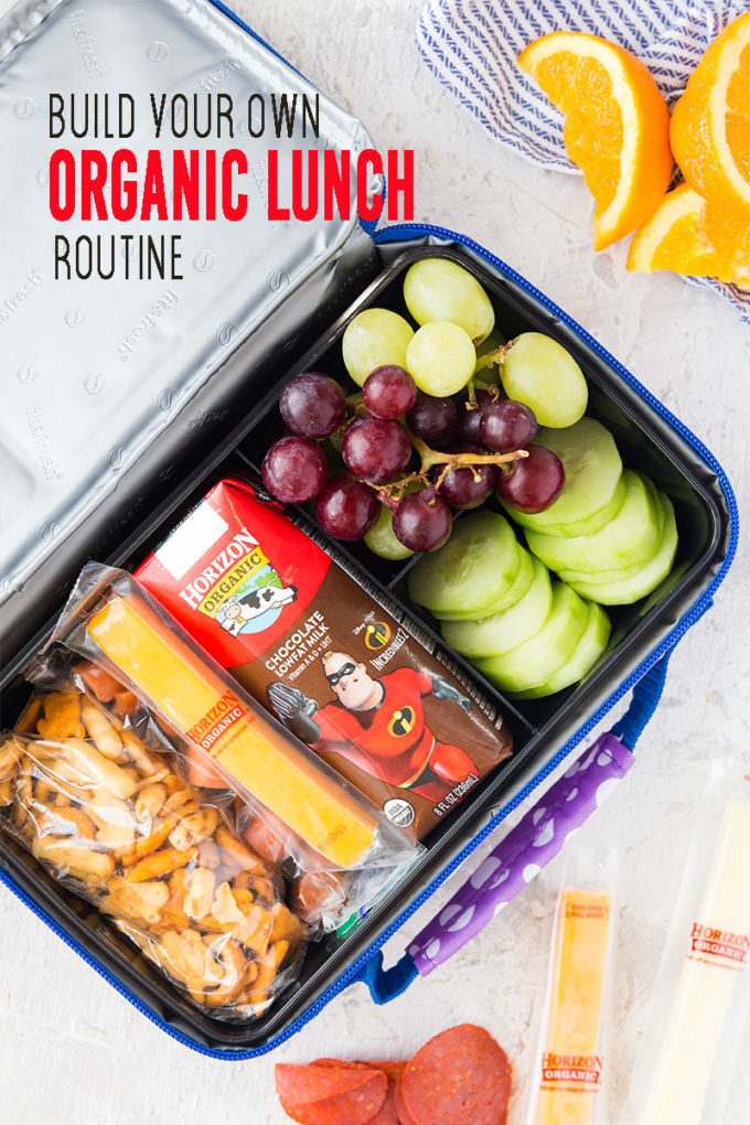 Kids Build Their Own Organic Lunch Routine - Easy Peasy Meals