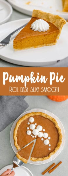 Pumpkin Pie (Classic) - Easy Peasy Meals