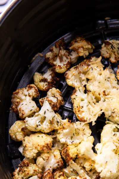 Roasted Cauliflower - Air Fryer - Easy Peasy Meals