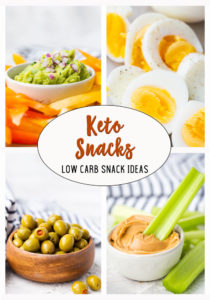 Low-Carb Snacks Keto Diet Snacks - Easy Peasy Meals