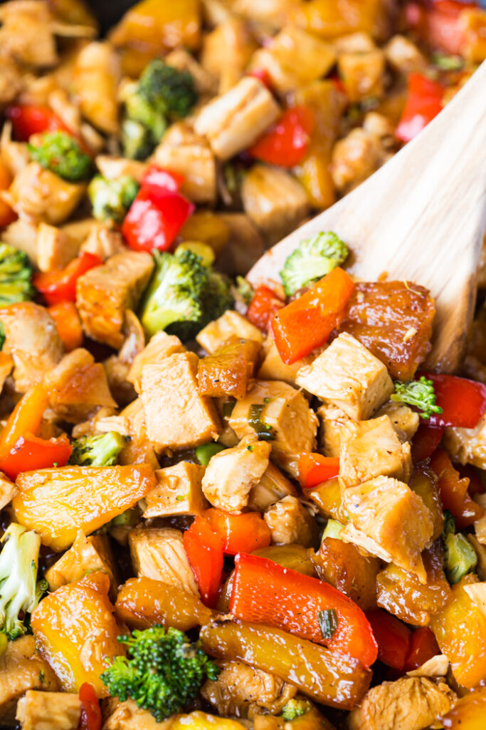 Teriyaki Chicken Stirfry - Easy Peasy Meals