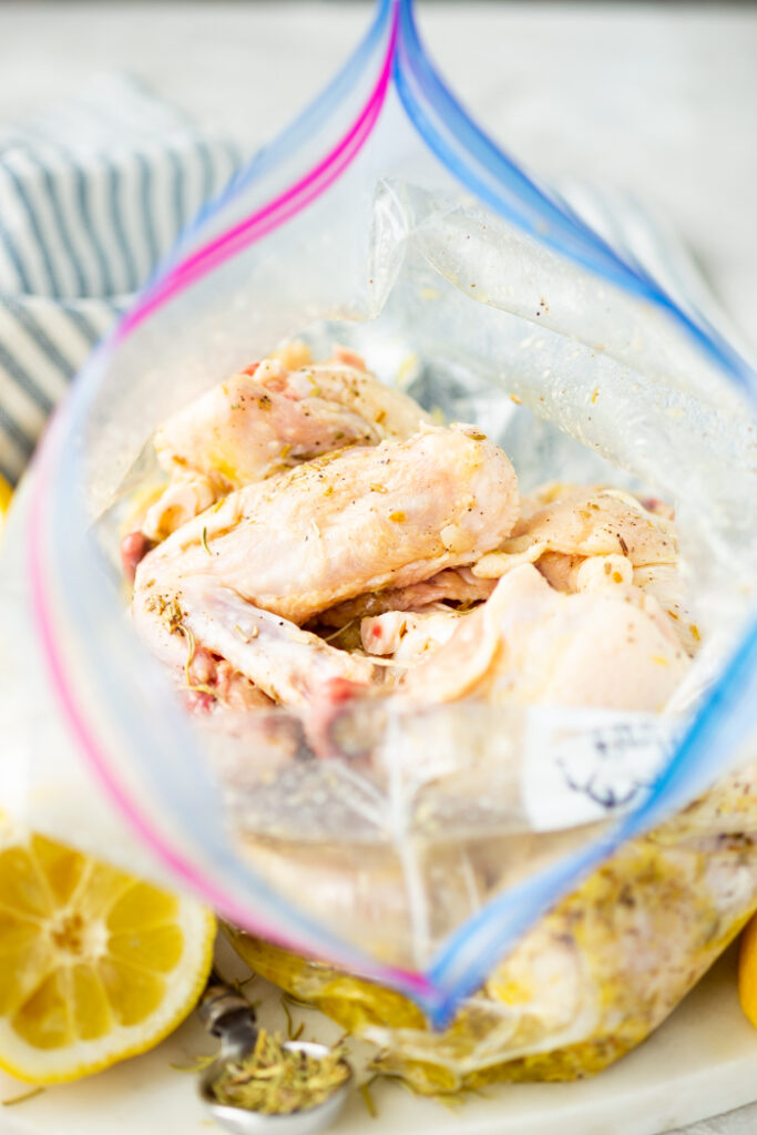 Lemon Rosemary Marinade - Easy Peasy Meals