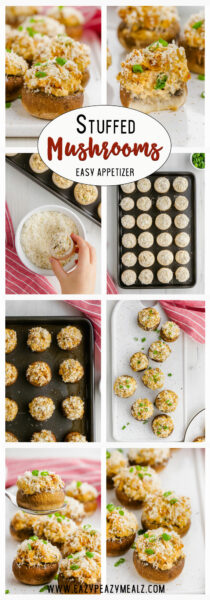 Stuffed Mushrooms - Easy Peasy Meals