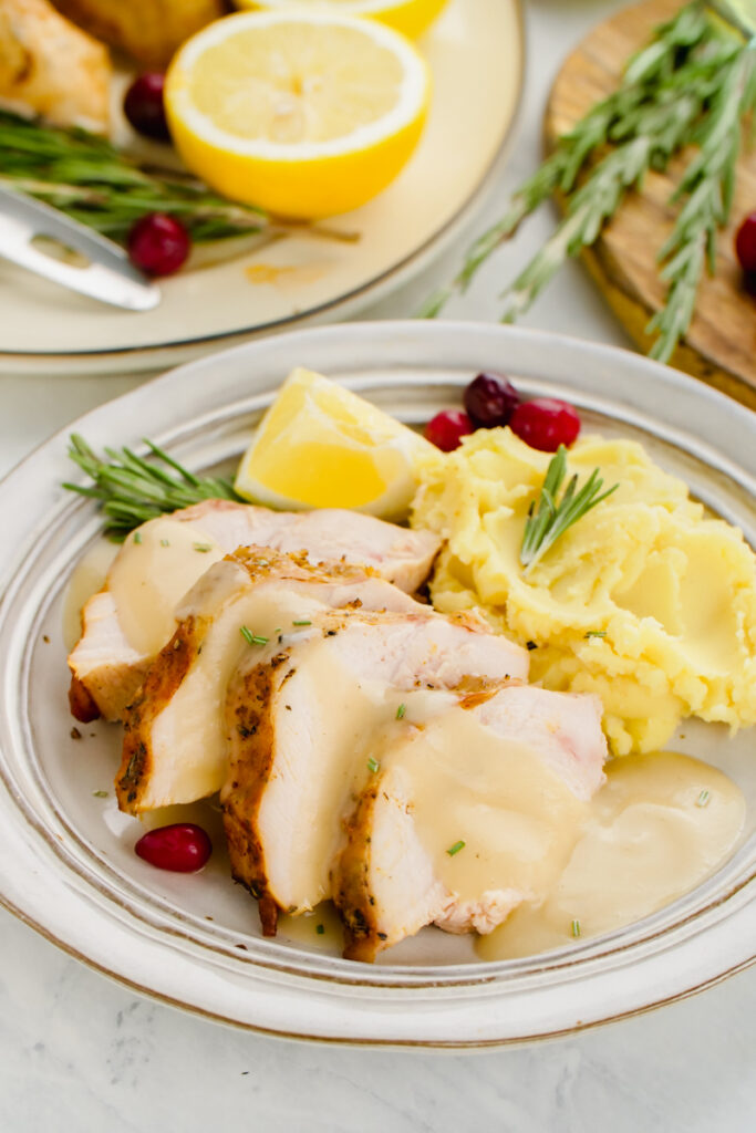 Crockpot Turkey Breast and Gravy - Easy Peasy Meals