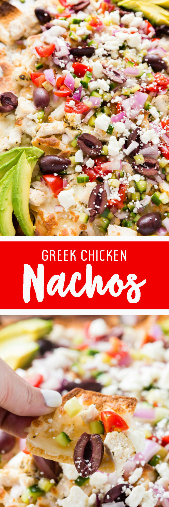 Greek Chicken Nachos - Easy Peasy Meals