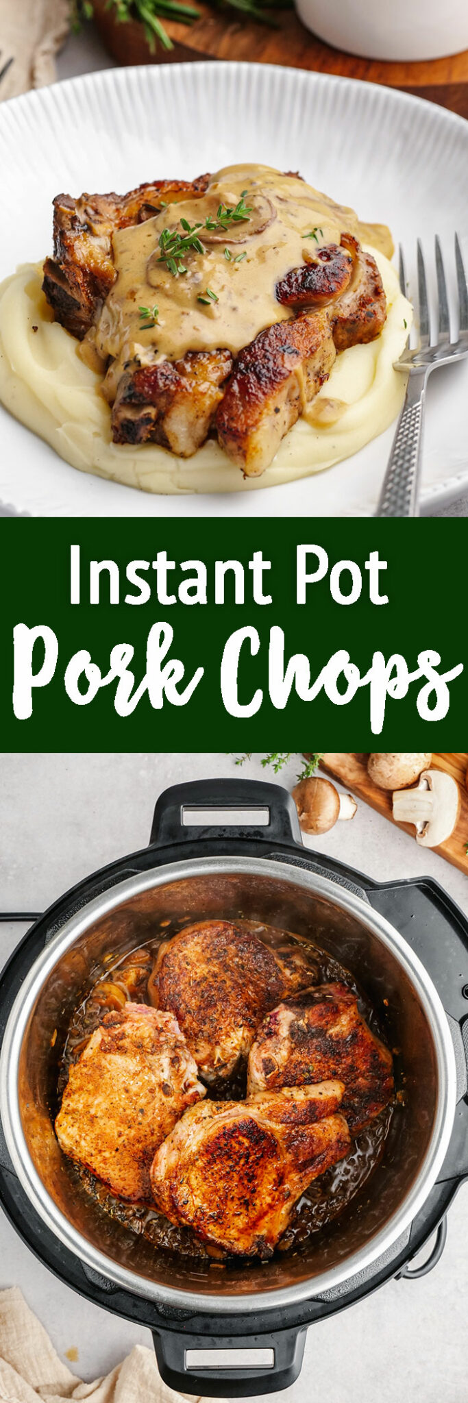 Instant Pot Pork Chops - Easy Peasy Meals