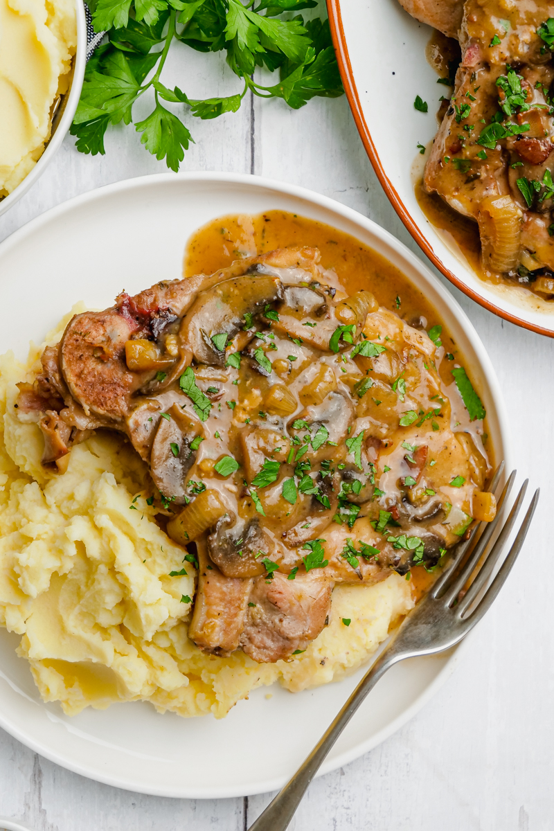 Crock Pot Smothered Pork Chops Easy Peasy Meals 