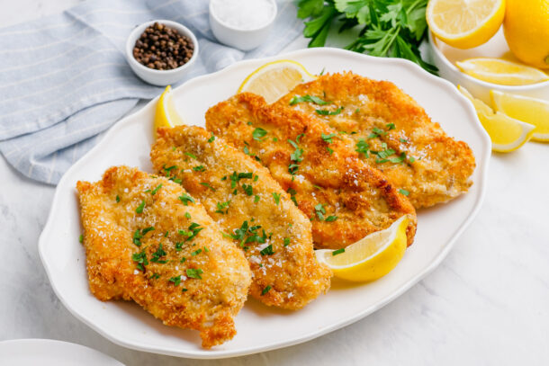 Breaded Chicken Cutlets - Easy Peasy Meals