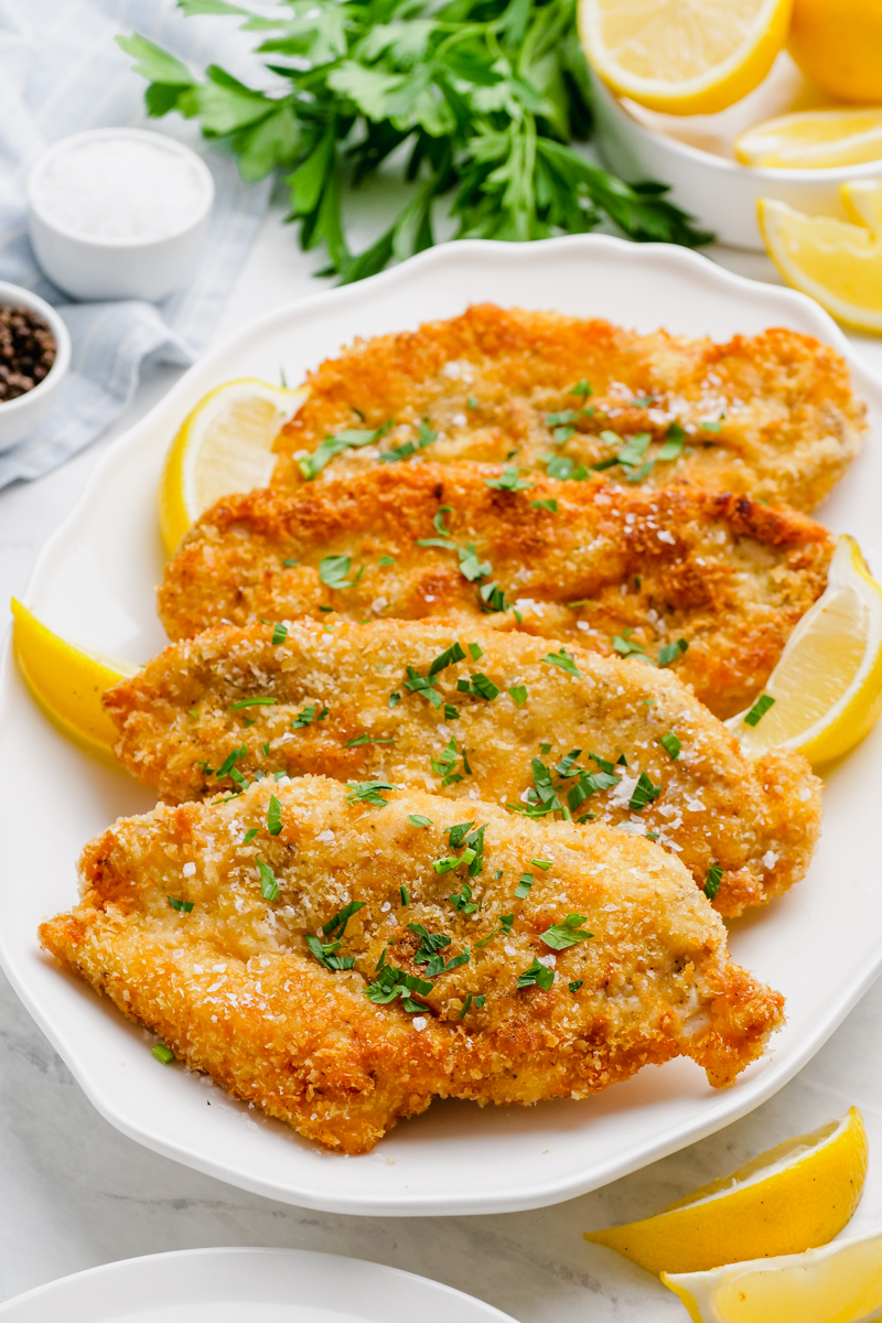 Breaded Chicken Cutlets Recipe - The Cookie Rookie®
