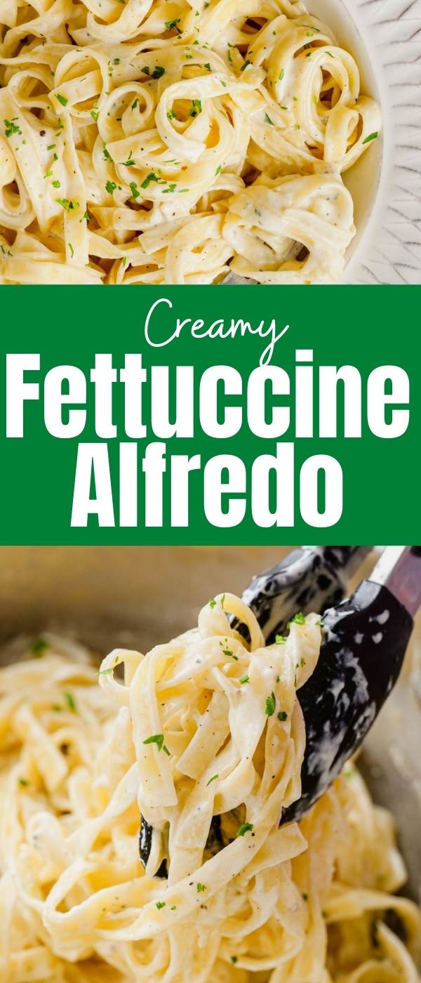 Fettuccine Alfredo - Easy Peasy Meals