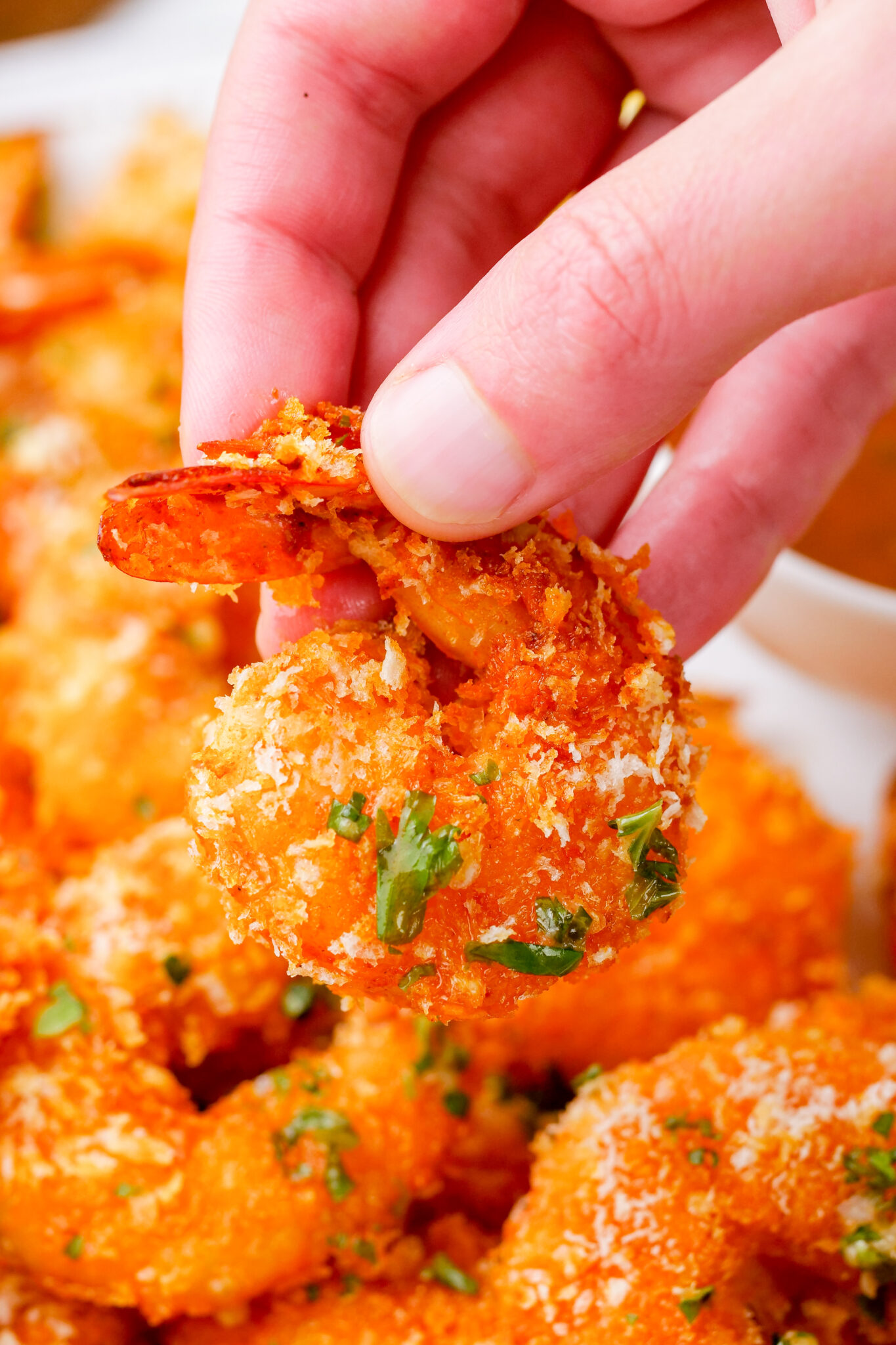 Crispy Oven Baked Shrimp - Easy Peasy Meals