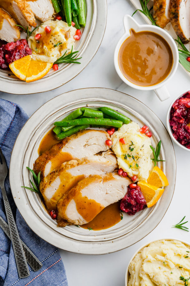 Instant Pot Turkey Breast And Gravy Easy Peasy Meals