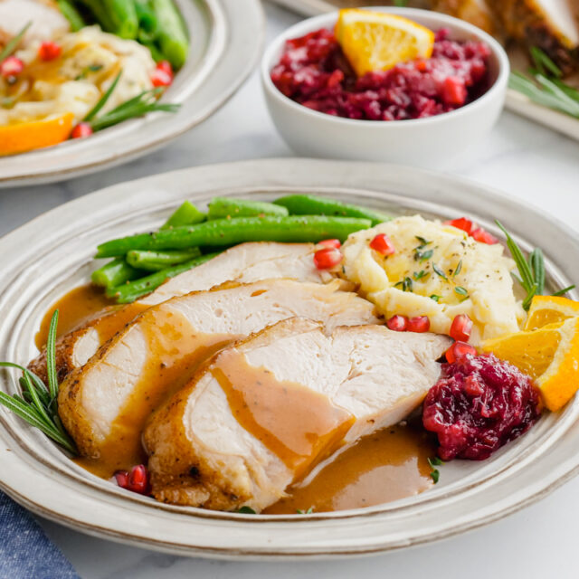 Instant Pot Turkey Breast and Gravy - Easy Peasy Meals