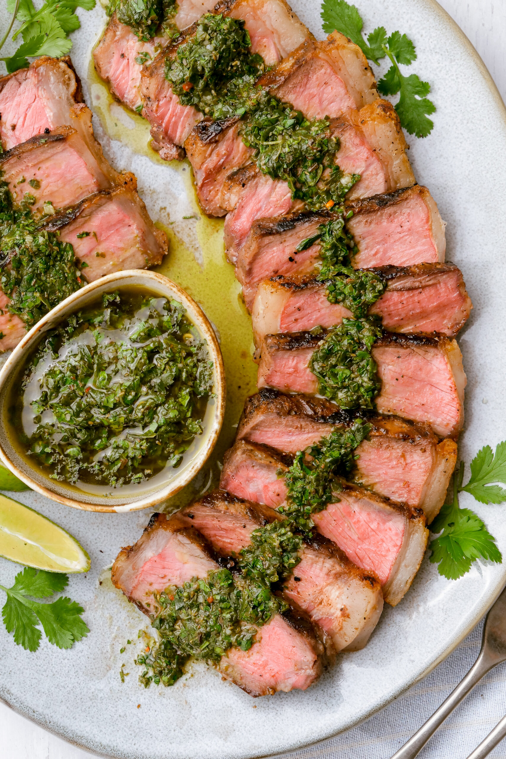 Steak with Chimichurri - Easy Peasy Meals