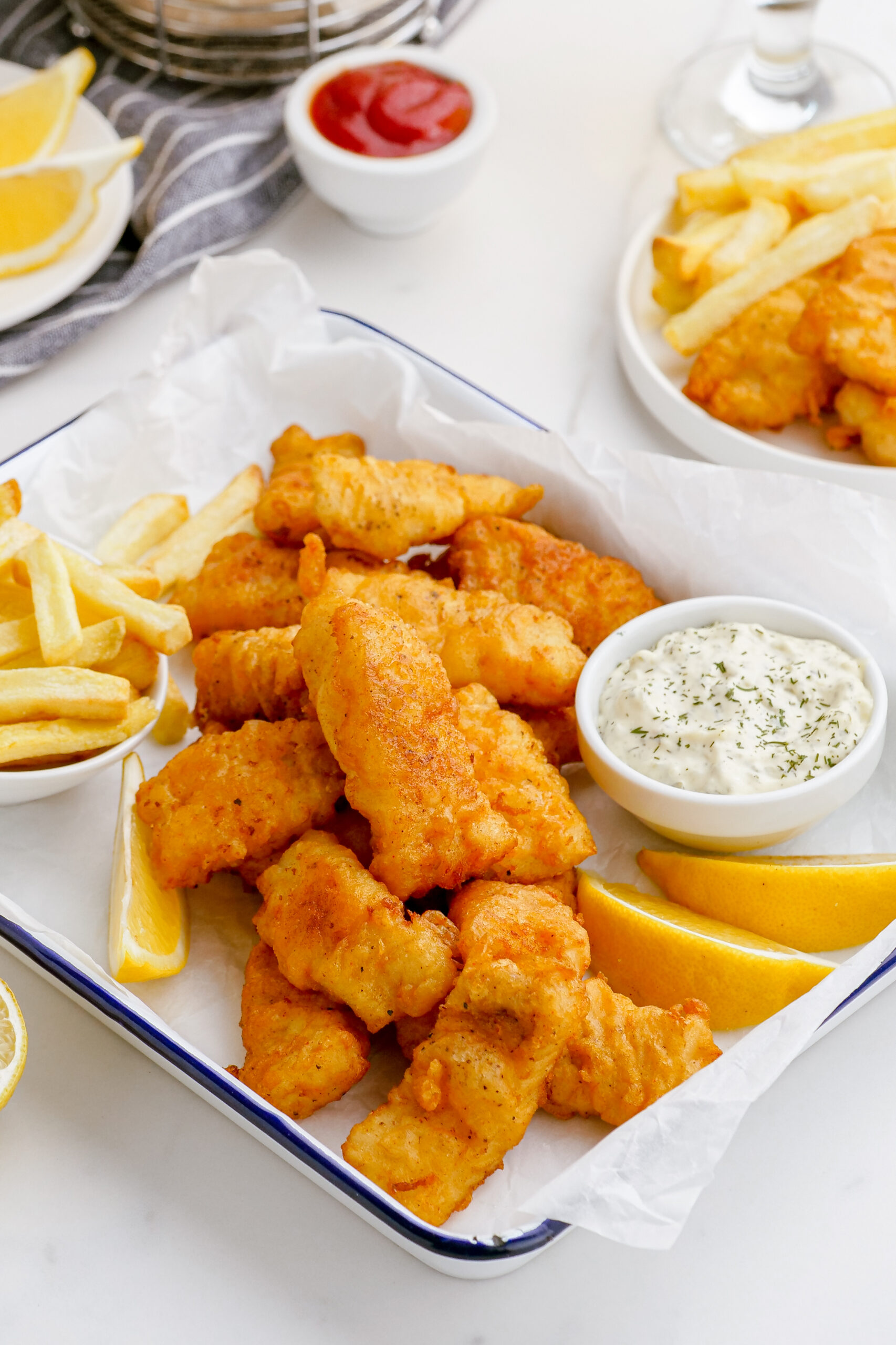 Crispy Beer Battered Fish - Easy Peasy Meals