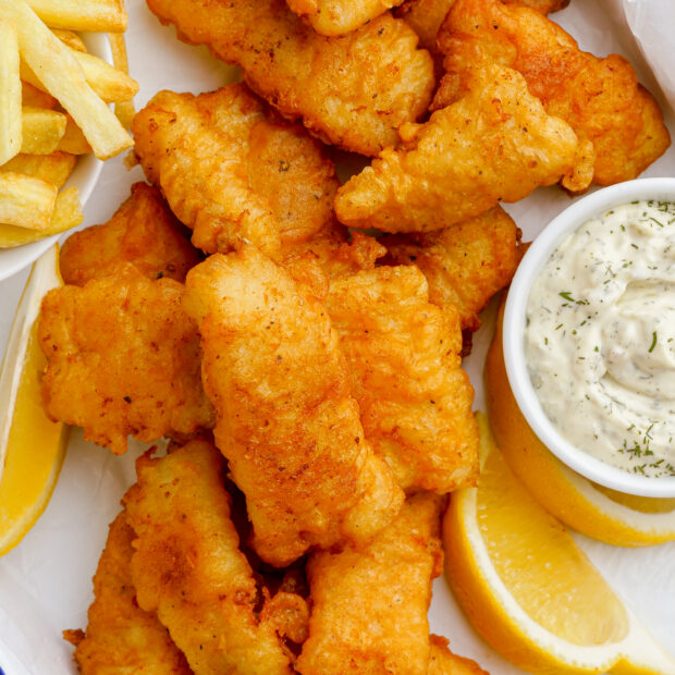 Crispy Beer Battered Fish - Easy Peasy Meals