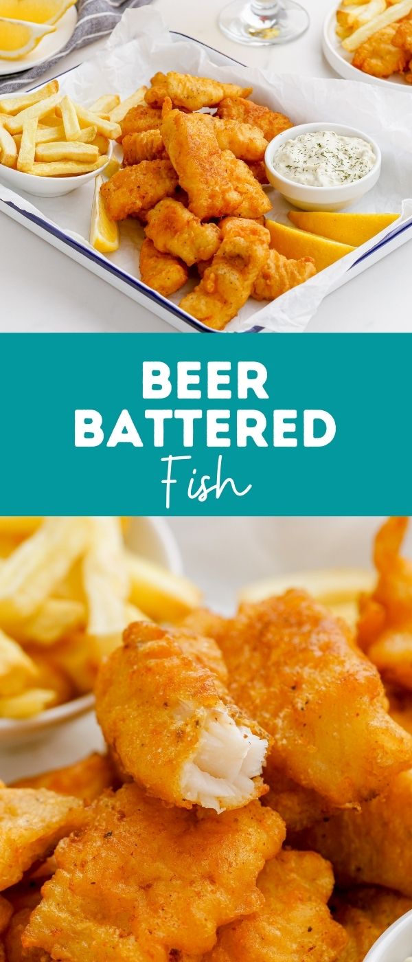 Crispy Beer Battered Fish - Easy Peasy Meals