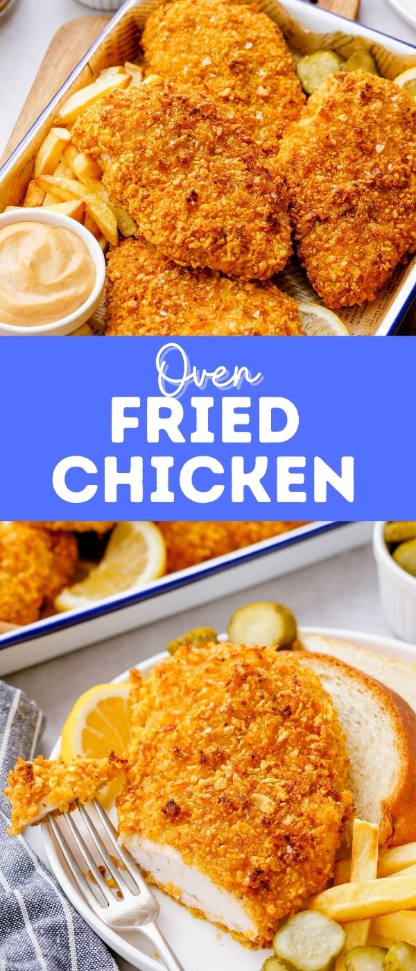 Oven Fried Chicken - Easy Peasy Meals