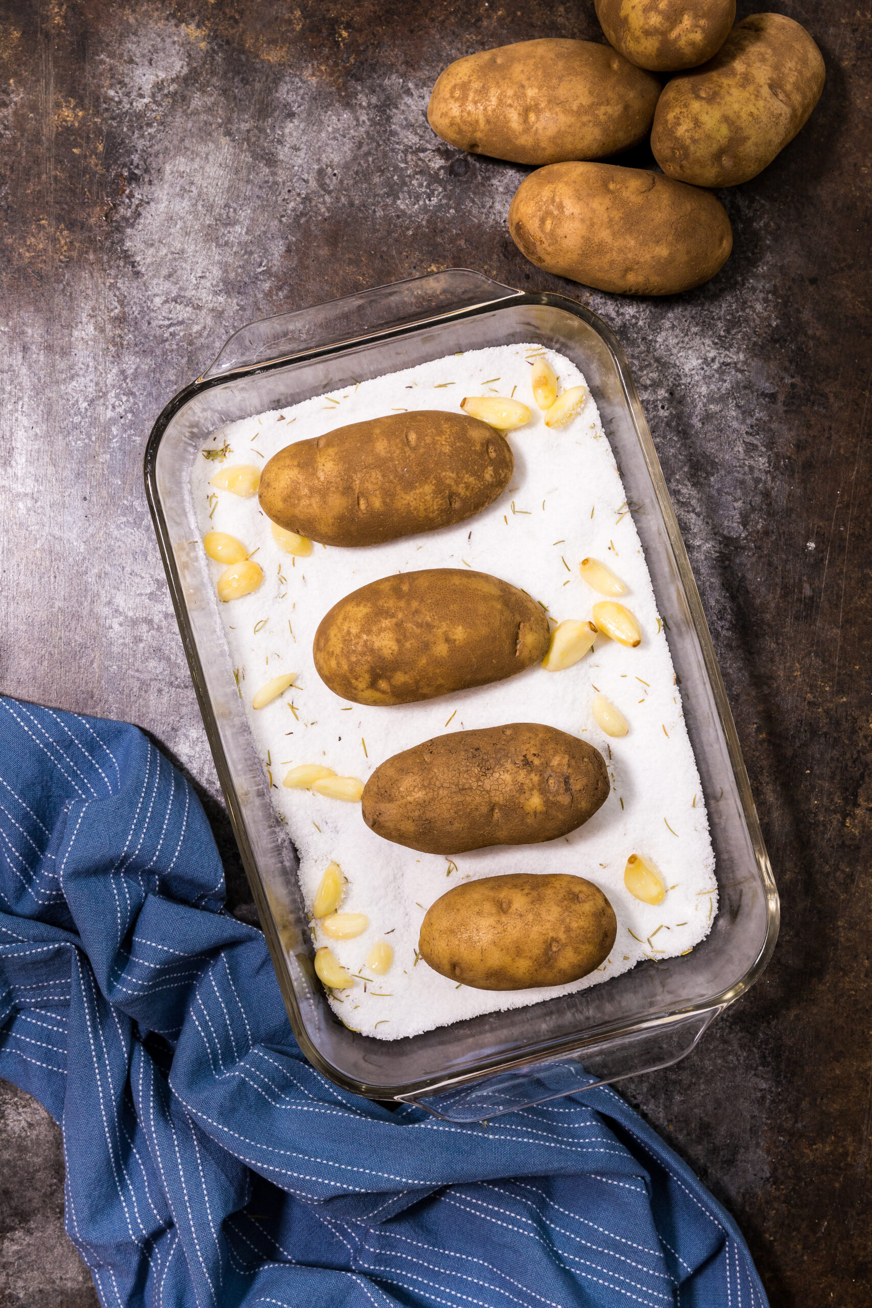 Easy Baked Potato • Salt & Lavender