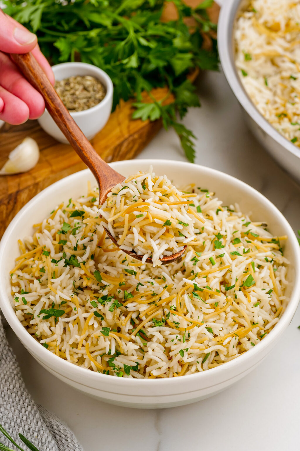 Herbed Rice Pilaf - Easy Peasy Meals