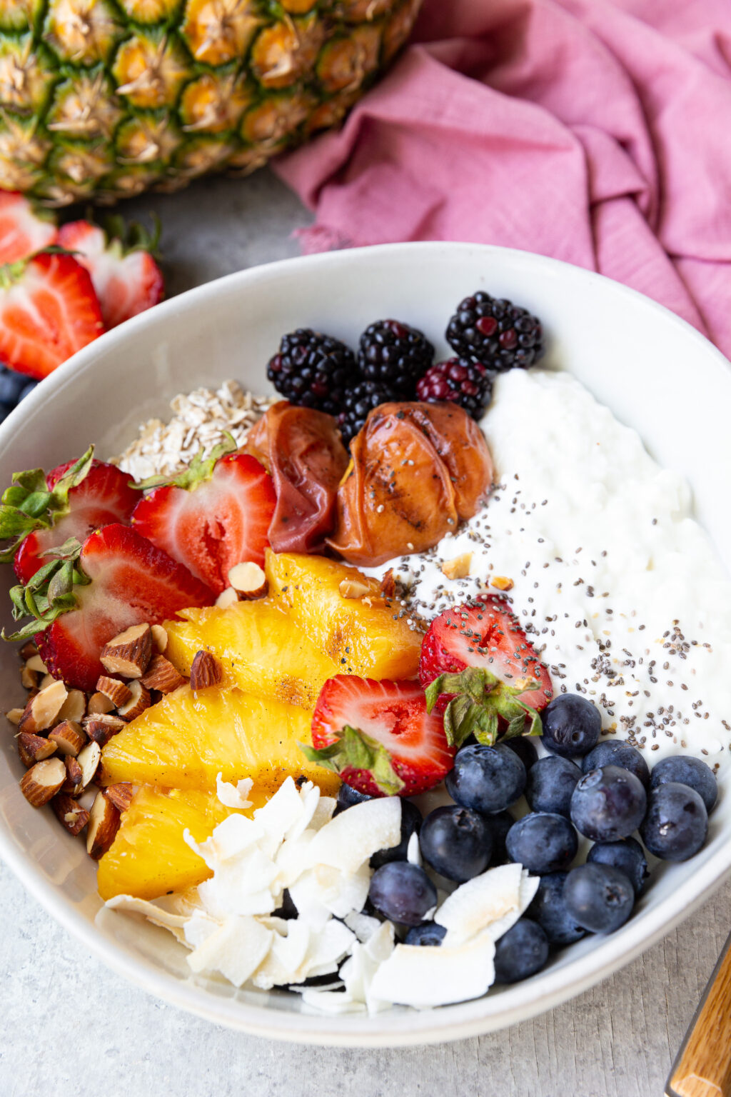 Cottage Cheese Breakfast Bowl - Easy Peasy Meals