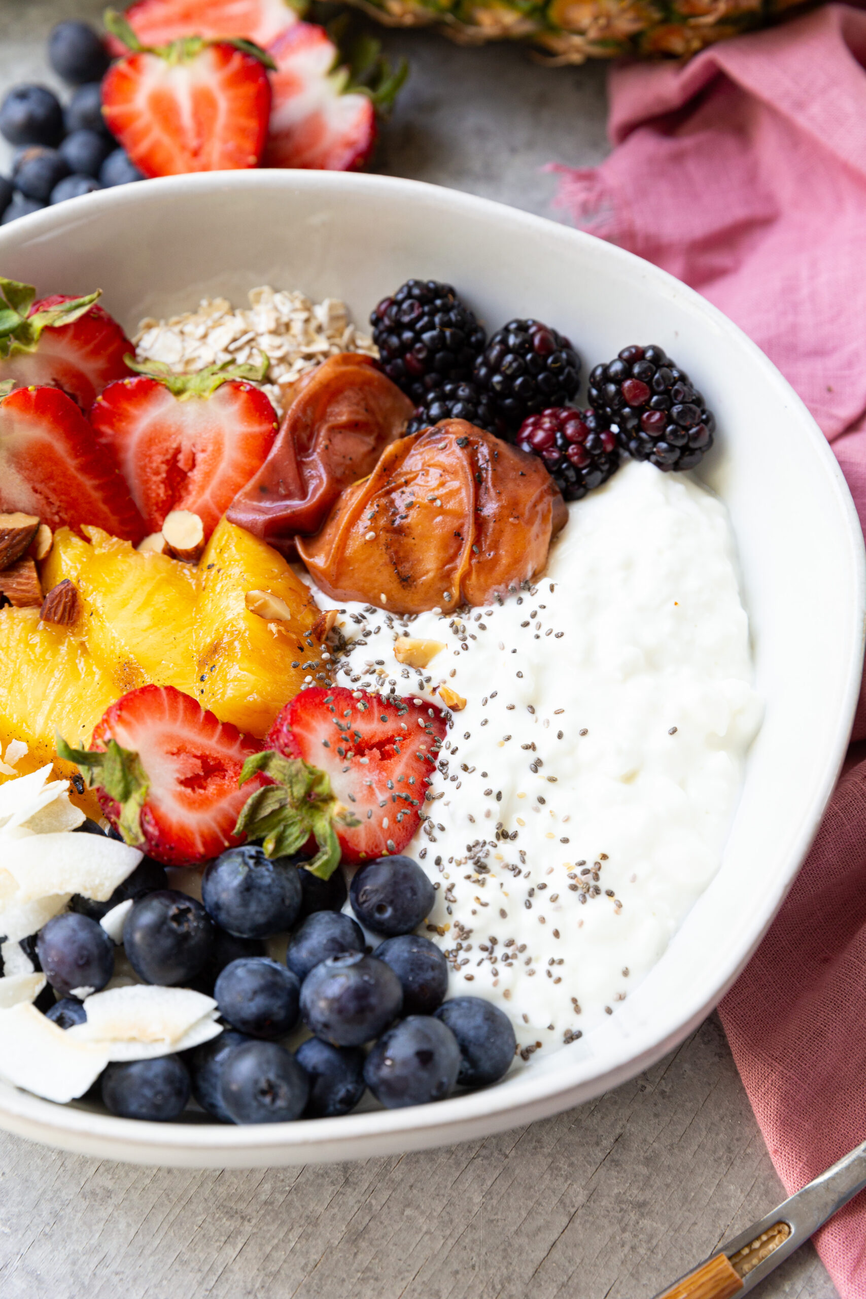 Cottage Cheese Breakfast Bowl - Easy Peasy Meals