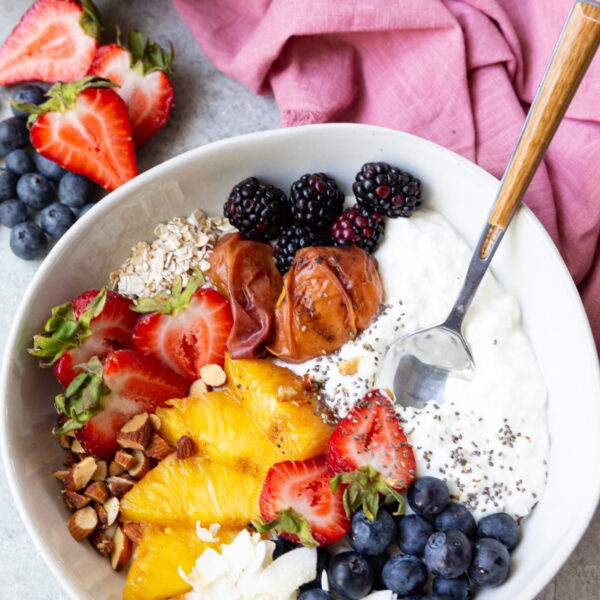 Cottage Cheese Breakfast Bowl - Easy Peasy Meals