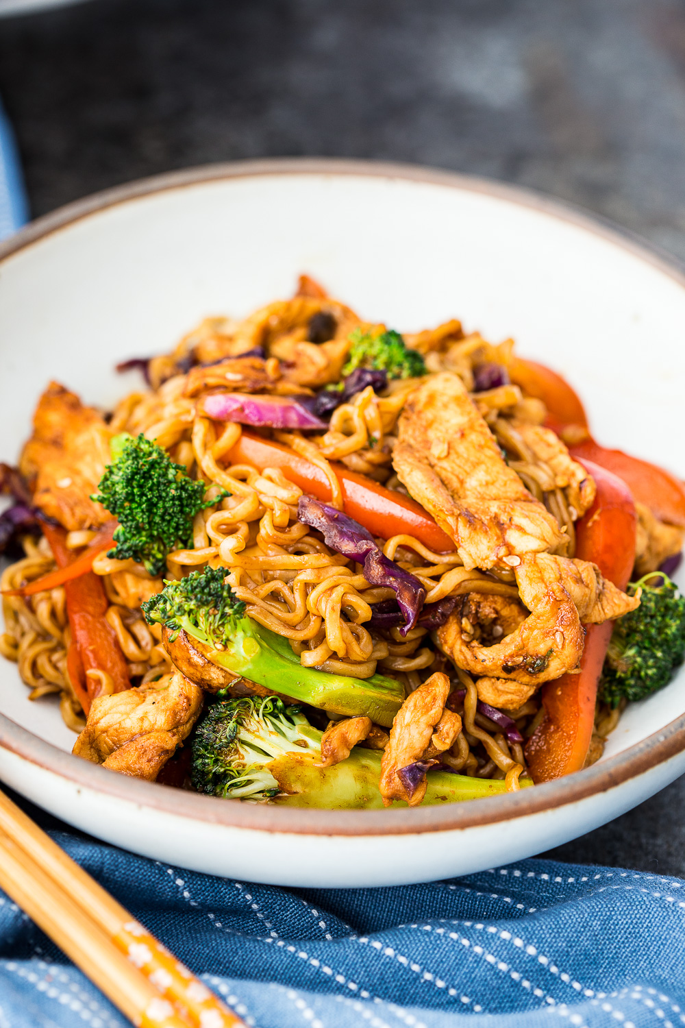 Chicken Ramen Stir Fry - Easy Peasy Meals