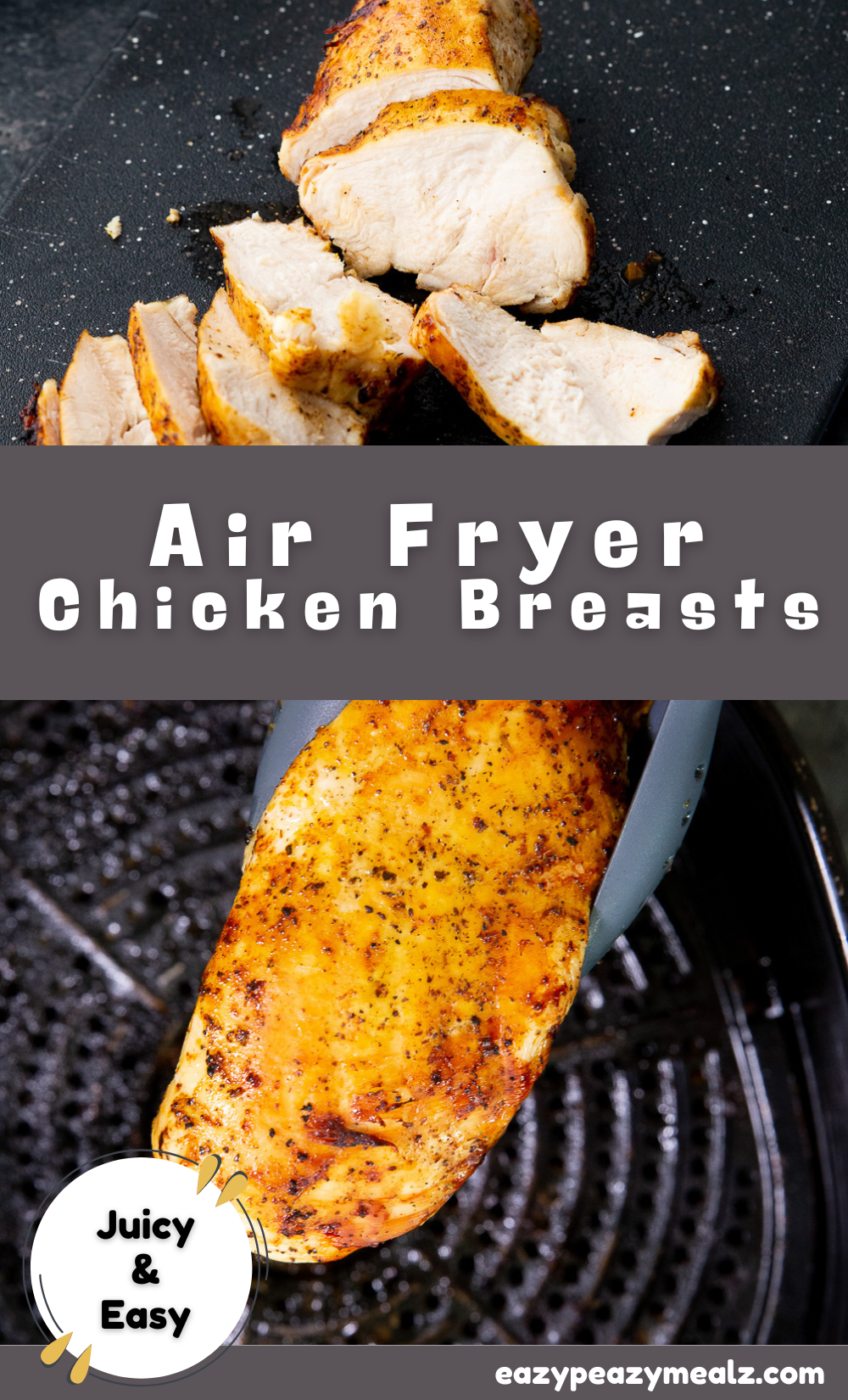 Air Fryer Chicken Breasts - Easy Peasy Meals